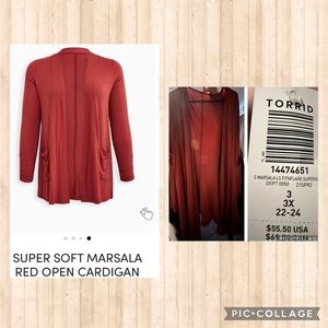 NWT TORRID CARDIGAN KIMONO